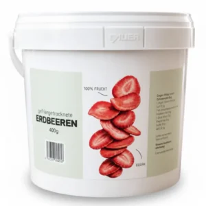 Gefriergetrocknete Erdbeeren – 100% Frucht | Vegan | 400g